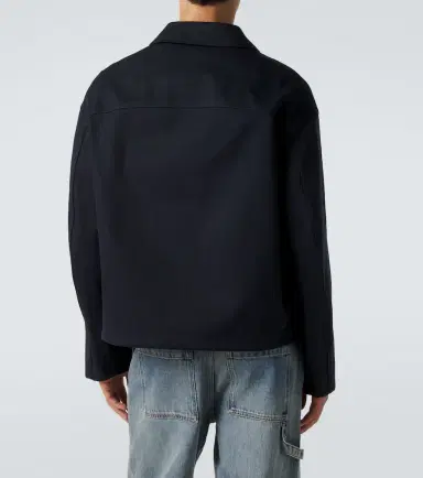 Loewe Logo embroidered cotton jacket | Thumbnail 4