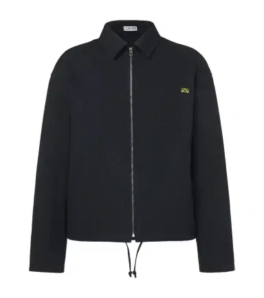 Loewe Logo embroidered cotton jacket | Thumbnail 1