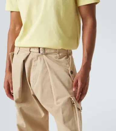 Loewe Cotton satin cargo pants | Thumbnail 4