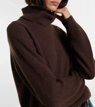 Brunello Cucinelli Monili cashmere turtleneck sweater | Thumbnail 5