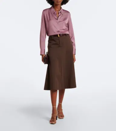 Vince Silk-blend shirt | Thumbnail 6 Vince Silk-blend shirt | Thumbnail 6