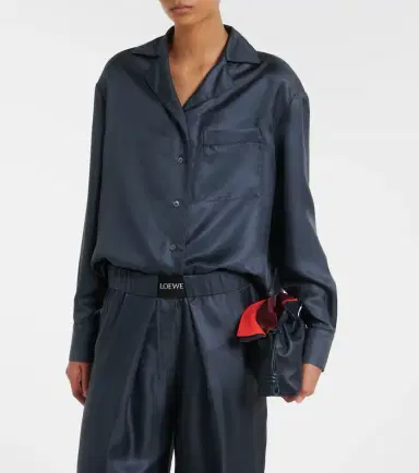Loewe Silk twill shirt | Thumbnail 5 Loewe Silk twill shirt | Thumbnail 5