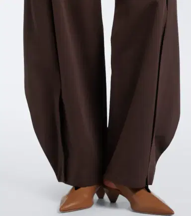 Loewe Cotton and silk gabardine barrel-leg pants | Thumbnail 5 Loewe Cotton and silk gabardine barrel-leg pants | Thumbnail 5