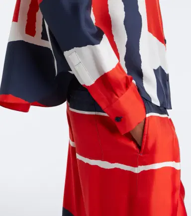 Loewe Printed silk twill shirt | Thumbnail 3 Loewe Printed silk twill shirt | Thumbnail 3