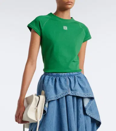 Loewe Anagram cotton-blend T-shirt | Thumbnail 5 Loewe Anagram cotton-blend T-shirt | Thumbnail 5