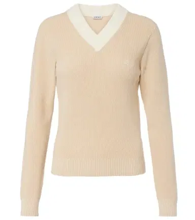 Loewe Double L cotton and wool sweater | Thumbnail 1 Loewe Double L cotton and wool sweater | Thumbnail 1