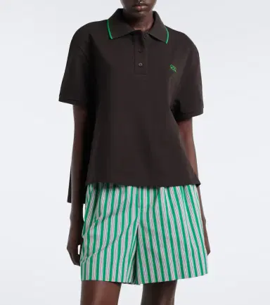Loewe Double L cotton piqué polo shirt | Thumbnail 3 Loewe Double L cotton piqué polo shirt | Thumbnail 3
