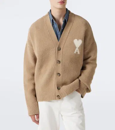AMI PARIS Ami de Caur wool-blend cardigan | Thumbnail 2 AMI PARIS Ami de Caur wool-blend cardigan | Thumbnail 2