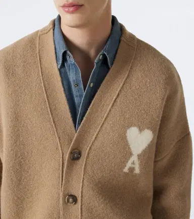 AMI PARIS Ami de Caur wool-blend cardigan | Thumbnail 5 AMI PARIS Ami de Caur wool-blend cardigan | Thumbnail 5