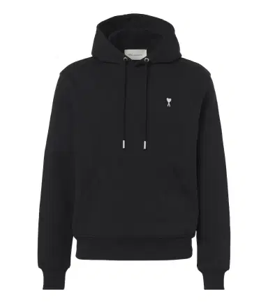 AMI PARIS Ami de Caur cotton jersey hoodie | Thumbnail 1