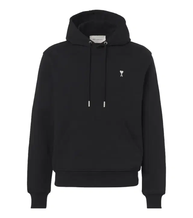 Ami Paris Ami de Caur cotton jersey hoodie