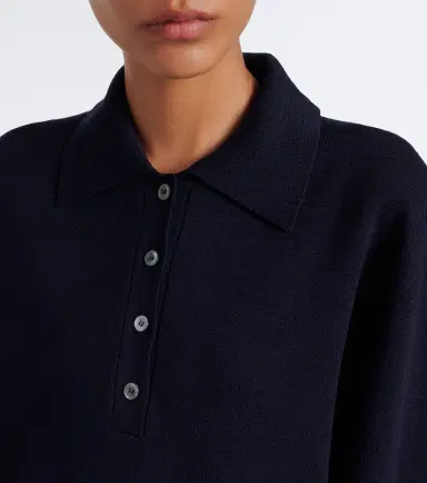 RÓHE Róhe Wool polo sweater | Thumbnail 5 RÓHE Róhe Wool polo sweater | Thumbnail 5