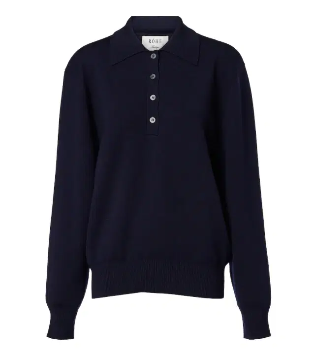 Róhe Wool polo sweater