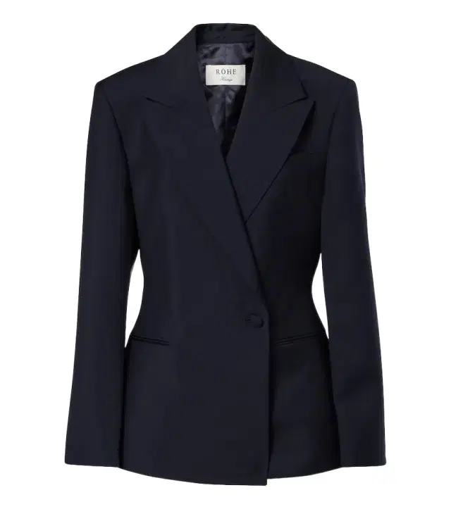 Rohe Róhe Double-breasted wool and mohair blazer