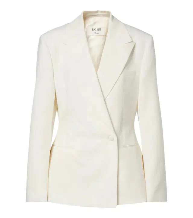 Rohe Róhe Double-breasted virgin wool blazer