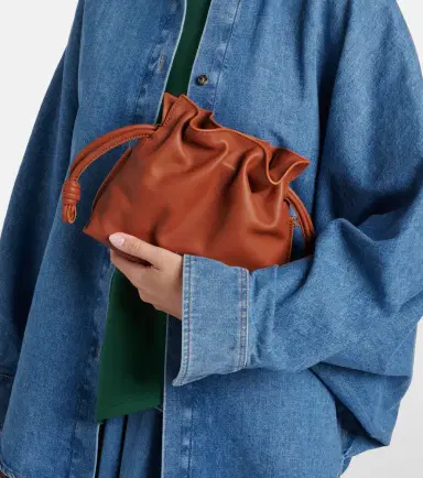 Loewe Flamenco Mini leather clutch | Thumbnail 6