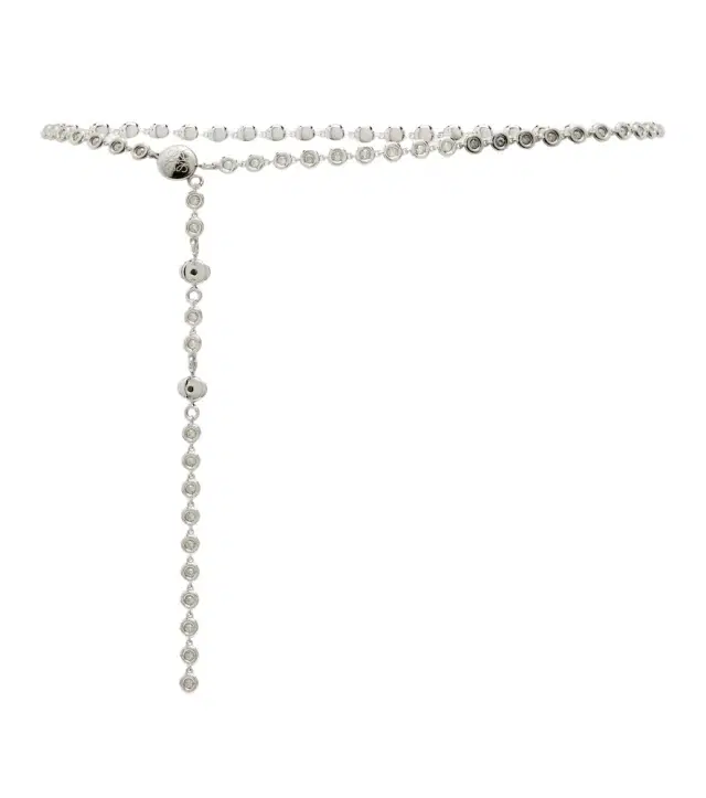 Loewe Crystal-embellished chain belt