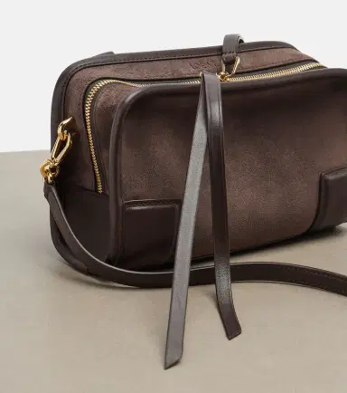 Loewe Amazona 180 Mini suede top-handle bag | Thumbnail 2 Loewe Amazona 180 Mini suede top-handle bag | Thumbnail 2