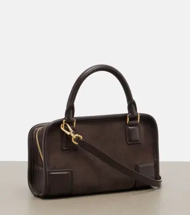 Loewe Amazona 180 Mini suede top-handle bag | Thumbnail 3 Loewe Amazona 180 Mini suede top-handle bag | Thumbnail 3
