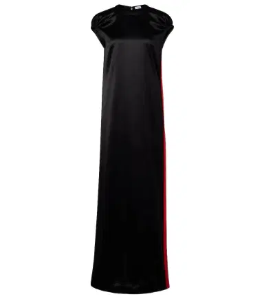 Loewe Silk-blend satin maxi dress | Thumbnail 1