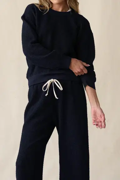 The Lady & The Sailor x Marissa Collections Everyday Pant - Navy | Thumbnail 3