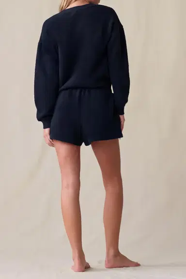 The Lady & The Sailor x Marissa Collections Everyday Short - Navy | Thumbnail 4