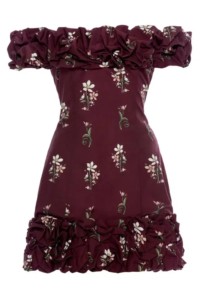 Agua by Agua Bendita Jardin Mini Dress - Noche