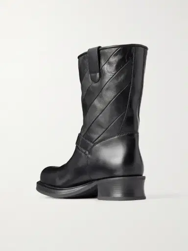 Valentino Garavani Rayons 40 Patchwork Leather Ankle Boots | Thumbnail 3 Valentino Garavani Rayons 40 Patchwork Leather Ankle Boots | Thumbnail 3