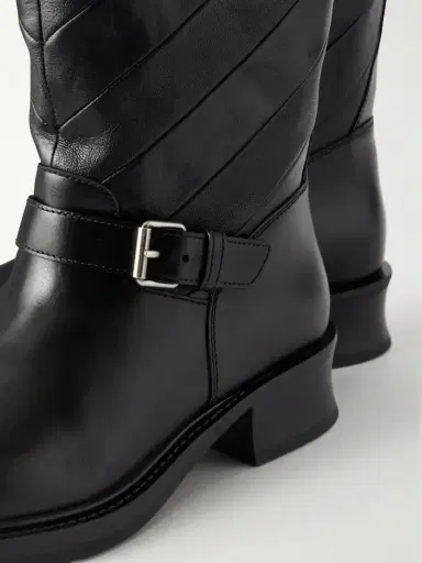 Valentino Garavani Rayons 40 Patchwork Leather Ankle Boots | Thumbnail 5 Valentino Garavani Rayons 40 Patchwork Leather Ankle Boots | Thumbnail 5