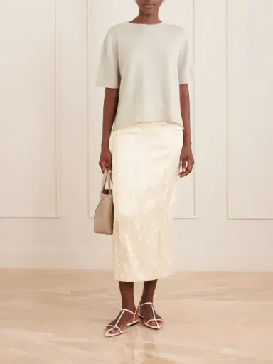 Lisa Yang Cila Cashmere T-shirt | Thumbnail 2 Lisa Yang Cila Cashmere T-shirt | Thumbnail 2
