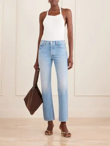 Mother The Tomcat Skimp High-rise Straight-leg Jeans | Thumbnail 2 Mother The Tomcat Skimp High-rise Straight-leg Jeans | Thumbnail 2