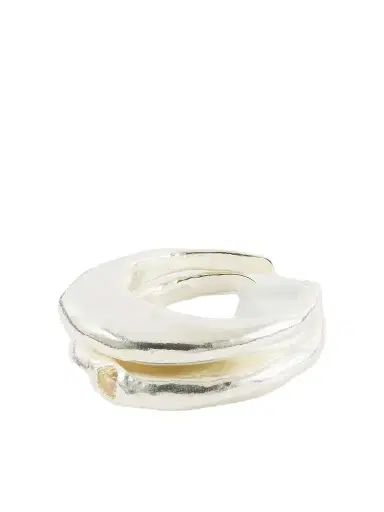Simuero Sol Y Sombra Sterling Silver And Cubic Zirconia Toe Ring | Thumbnail 1
