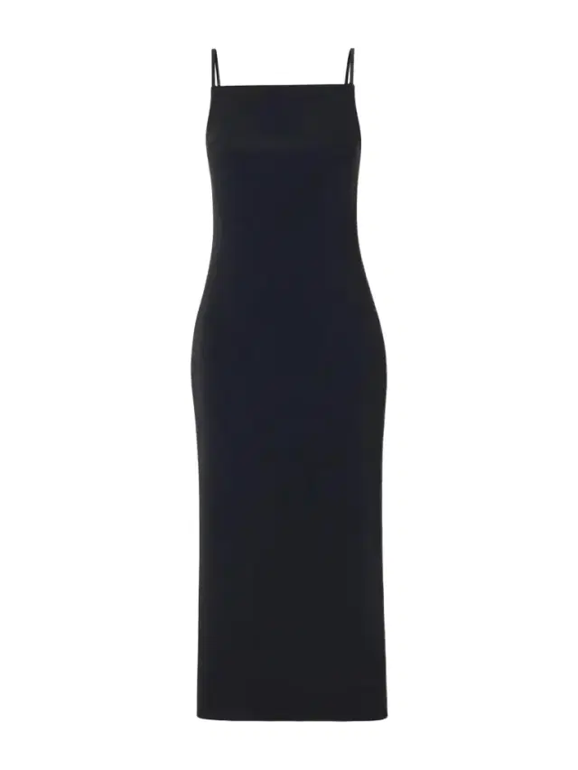 Draped Cady Midi Dress