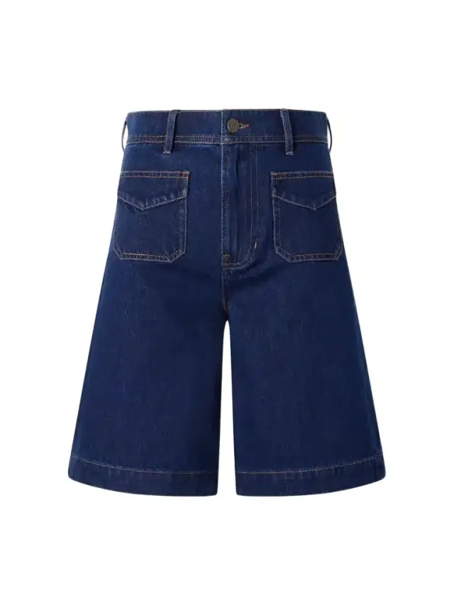 Carter Cotton And Silk-blend Denim Shorts