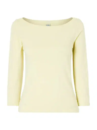 FLORE FLORE Steffi Ribbed Organic Cotton-jersey T-shirt | Thumbnail 1 FLORE FLORE Steffi Ribbed Organic Cotton-jersey T-shirt | Thumbnail 1