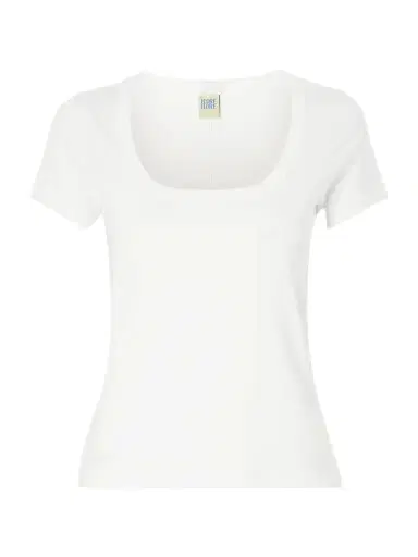 FLORE FLORE Lulu Baby Tee Organic Cotton-jersey T-shirt | Thumbnail 1 FLORE FLORE Lulu Baby Tee Organic Cotton-jersey T-shirt | Thumbnail 1