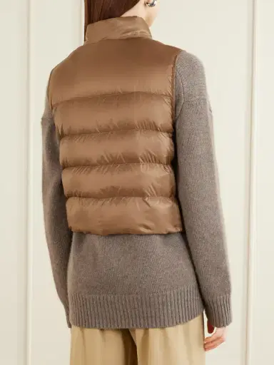Max Mara Quilted Shell Vest | Thumbnail 3