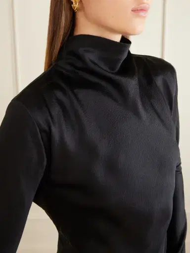 Tove Gio Open-back Silk-cloqué Maxi Dress | Thumbnail 4