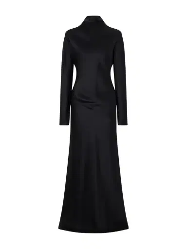 Tove Gio Open-back Silk-cloqué Maxi Dress | Thumbnail 1