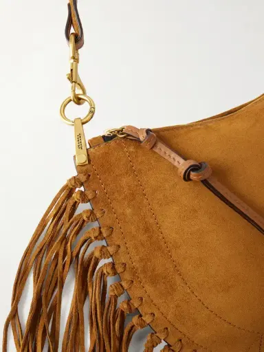 Isabel Marant Oskan Soft Fringed Suede Shoulder Bag | Thumbnail 5 Isabel Marant Oskan Soft Fringed Suede Shoulder Bag | Thumbnail 5