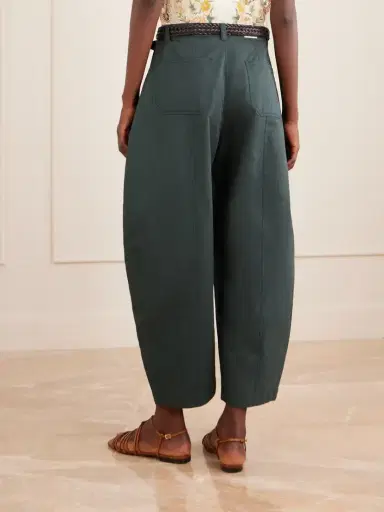 Sea Odessa Belted Cotton Wide-leg Pants | Thumbnail 4 Sea Odessa Belted Cotton Wide-leg Pants | Thumbnail 4