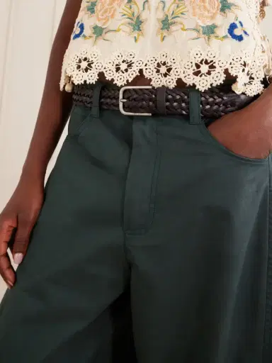 Sea Odessa Belted Cotton Wide-leg Pants | Thumbnail 5 Sea Odessa Belted Cotton Wide-leg Pants | Thumbnail 5