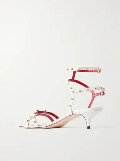 Valentino Garavani Rockstud 40 Leather Sandals | Thumbnail 3
