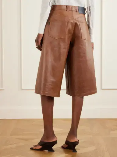 Haikure Legacy Leather Wide-leg Shorts | Thumbnail 4 Haikure Legacy Leather Wide-leg Shorts | Thumbnail 4