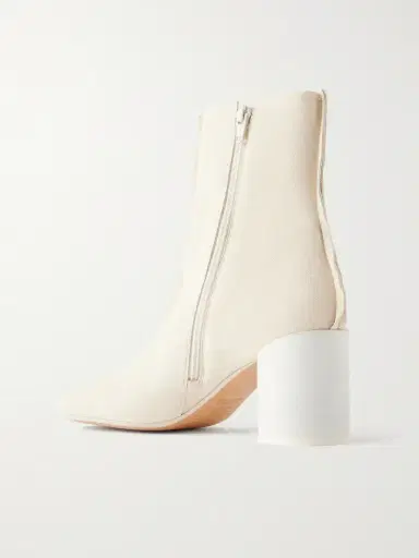 MM6 MAISON MARGIELA Suede Split-toe Ankle Boots | Thumbnail 3 MM6 MAISON MARGIELA Suede Split-toe Ankle Boots | Thumbnail 3