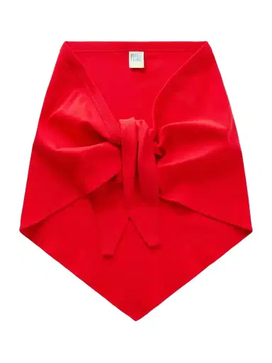 FLORE FLORE Frayed Organic Cotton Scarf | Thumbnail 1