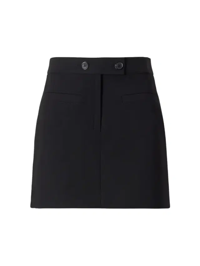 Courreges Logo-embroidered Twill Mini Skirt
