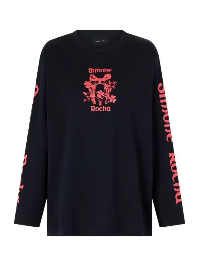 Simone Rocha Logo-printed Cotton-jersey T-shirt