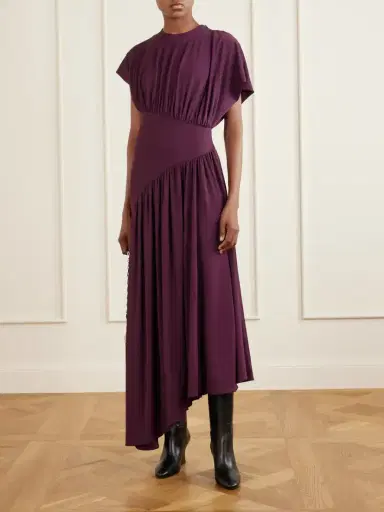 Rabanne Draped Stretch-jersey Maxi Dress | Thumbnail 2 Rabanne Draped Stretch-jersey Maxi Dress | Thumbnail 2