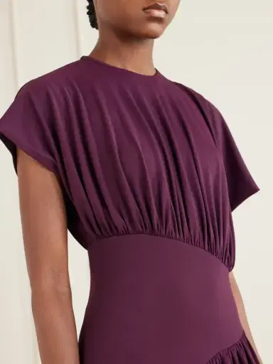 Rabanne Draped Stretch-jersey Maxi Dress | Thumbnail 4 Rabanne Draped Stretch-jersey Maxi Dress | Thumbnail 4